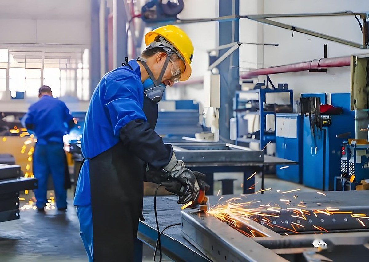 Industrial fabrication area supporting an RTO restart-readiness review