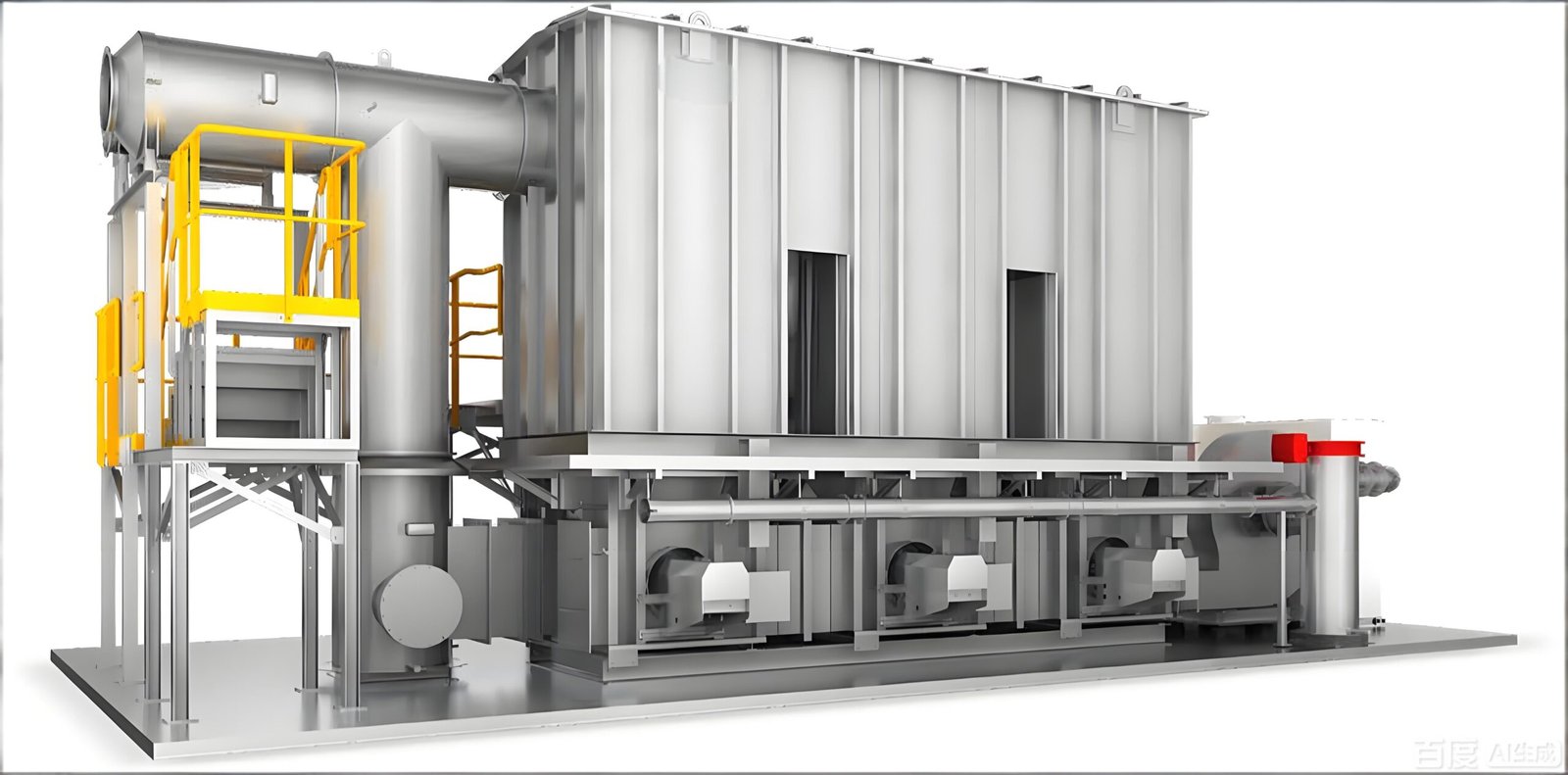 Compact regenerative thermal oxidizer equipment module for VOC treatment comparison